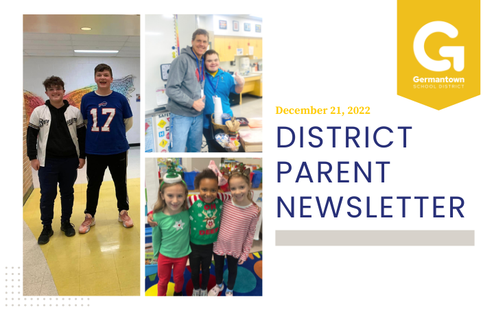 December District Parent Newsletter cover photo