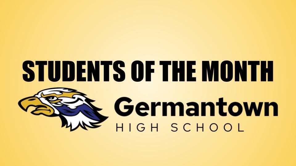 Students of the Month | Germantown High School