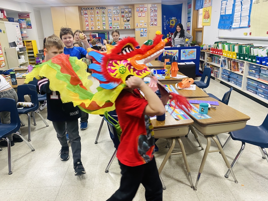 chinese new year celebration in class