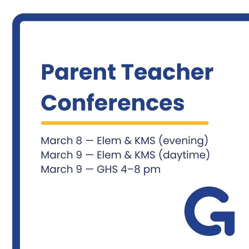 gsd parent teacher conference dates